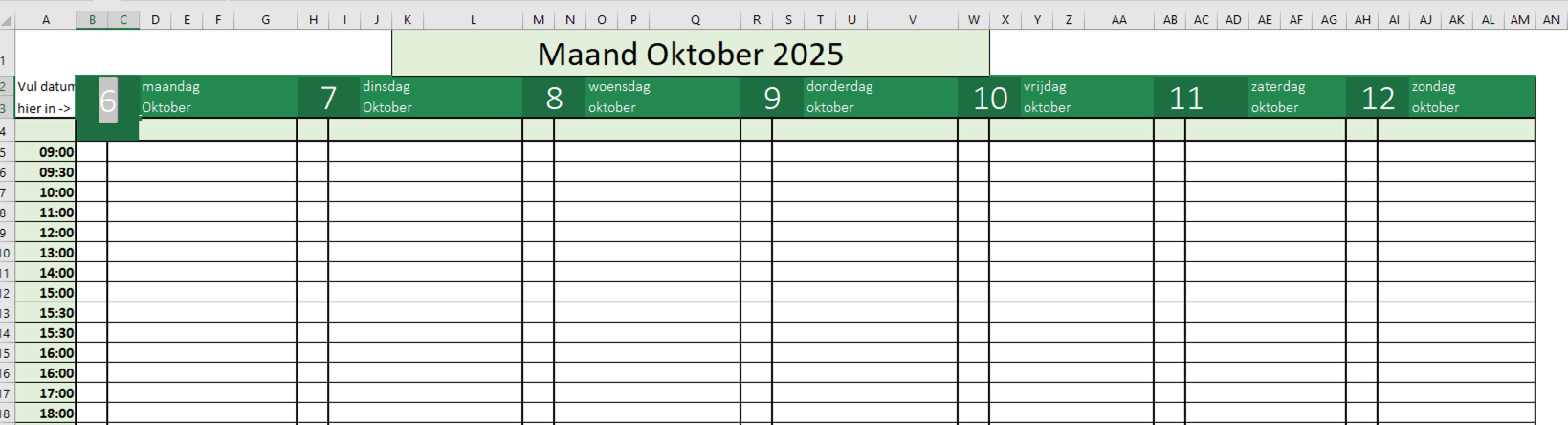 Weekplanner